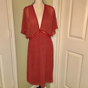 NWT Max Studio Deep V Neck Dress XL